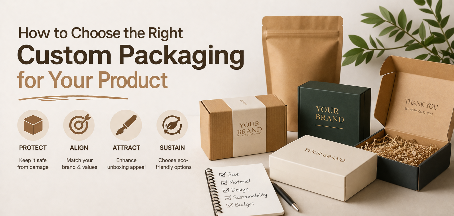 How to Choose the Right Custom Packaging for Your Product
