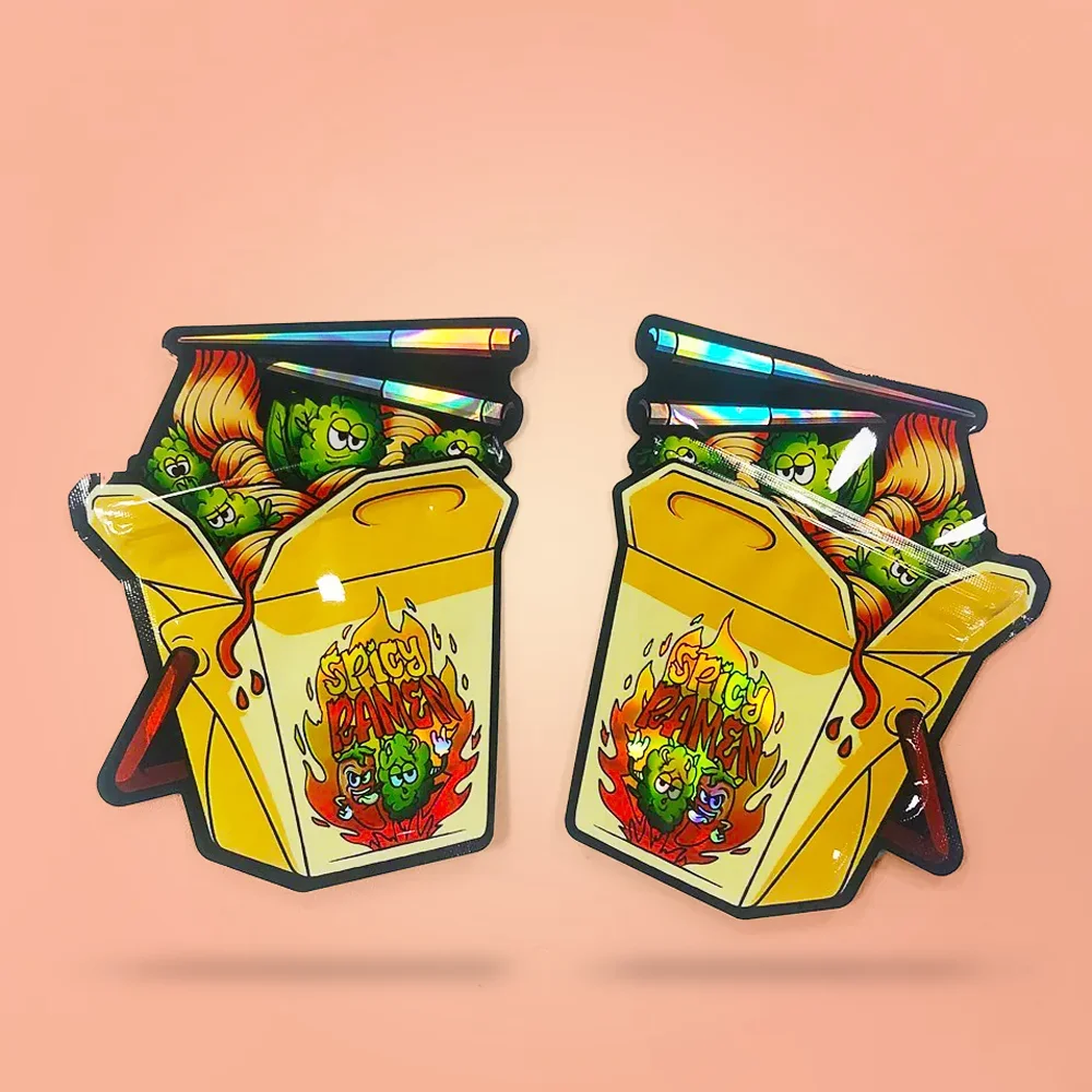 Custom Shaped Mylar Bags